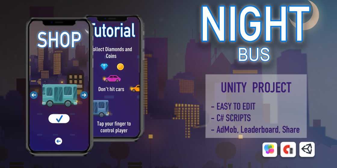 Night Bus Unity Source Code
