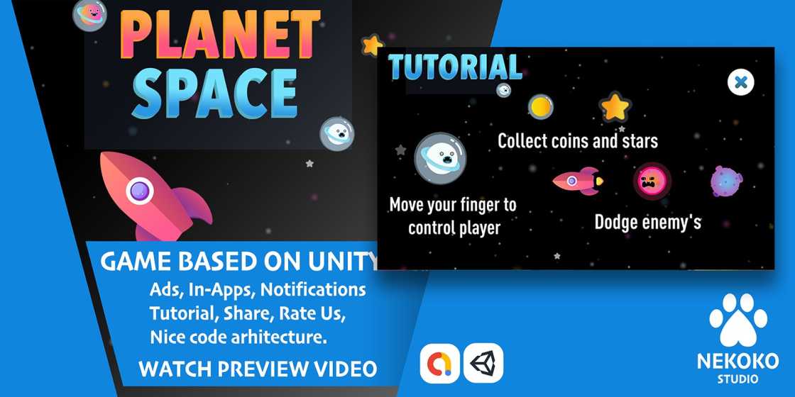 Planet Space Unity Source Code