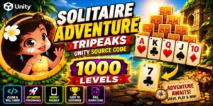 Solitaire Adventure Tripeaks Unity Source Code