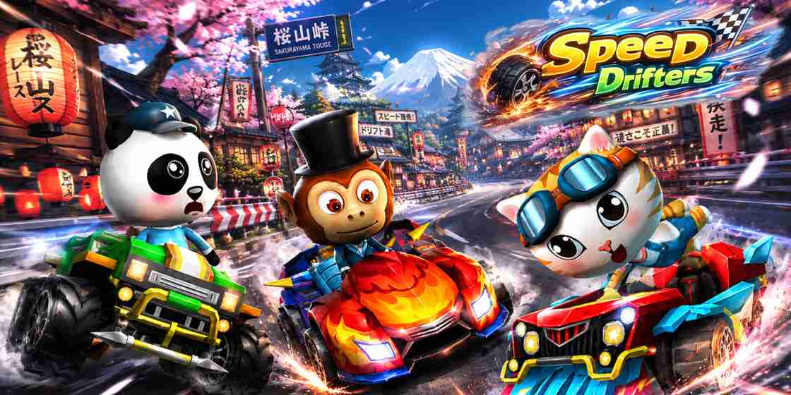 Speed Drifters Unity Source Code
