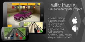 Traffic Racing Unity Game Source Code
