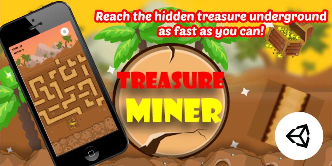 Treasure Miner Unity Source Code