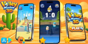 Volley Master 3D Casual Game Unity Source Code