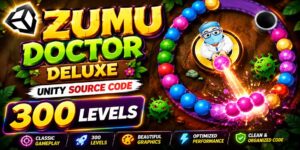Zumu Doctor Deluxe Casual Game Unity Source Code