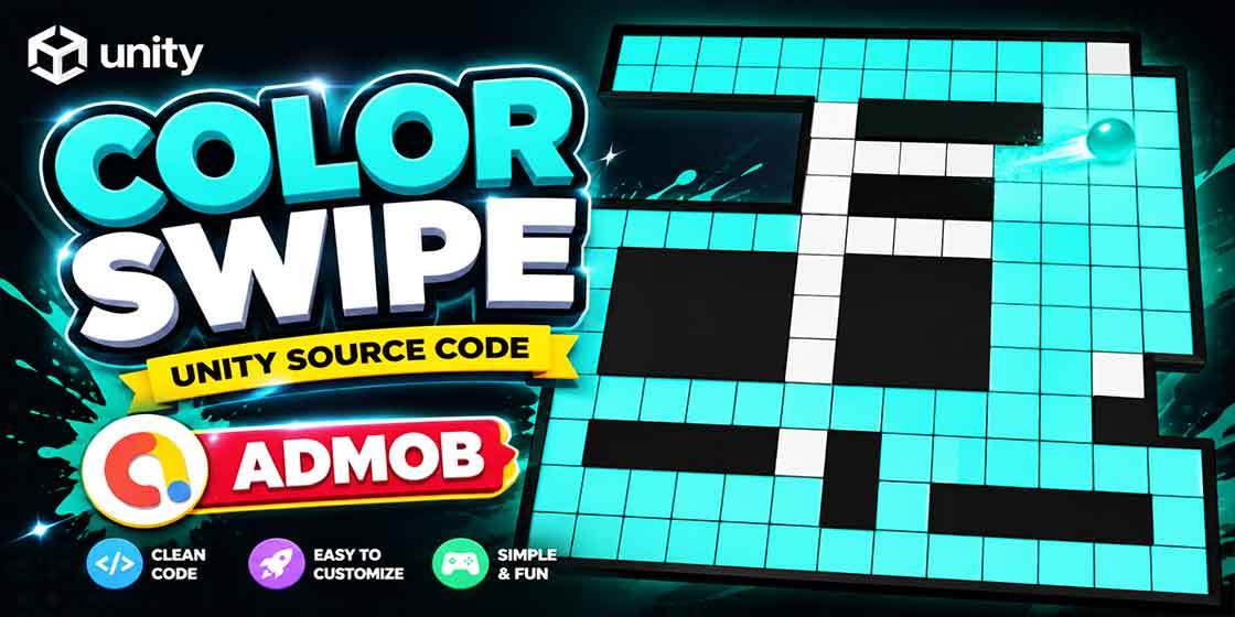 color swipe unity source code