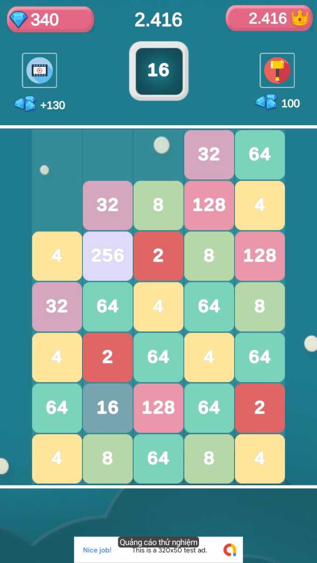 merge game unity template