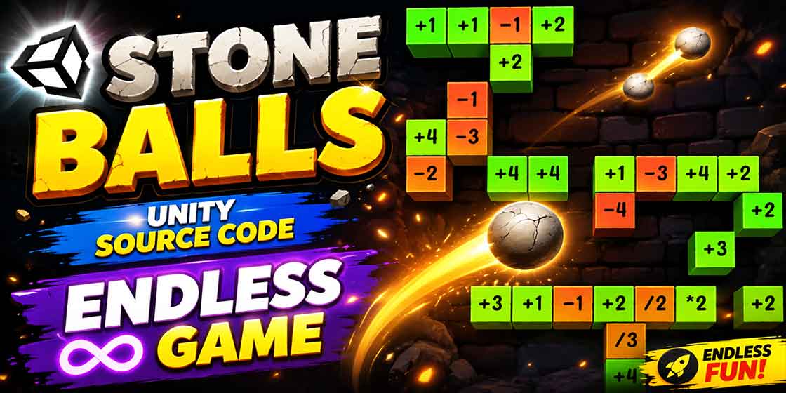 stone balls puzzle game unity source code
