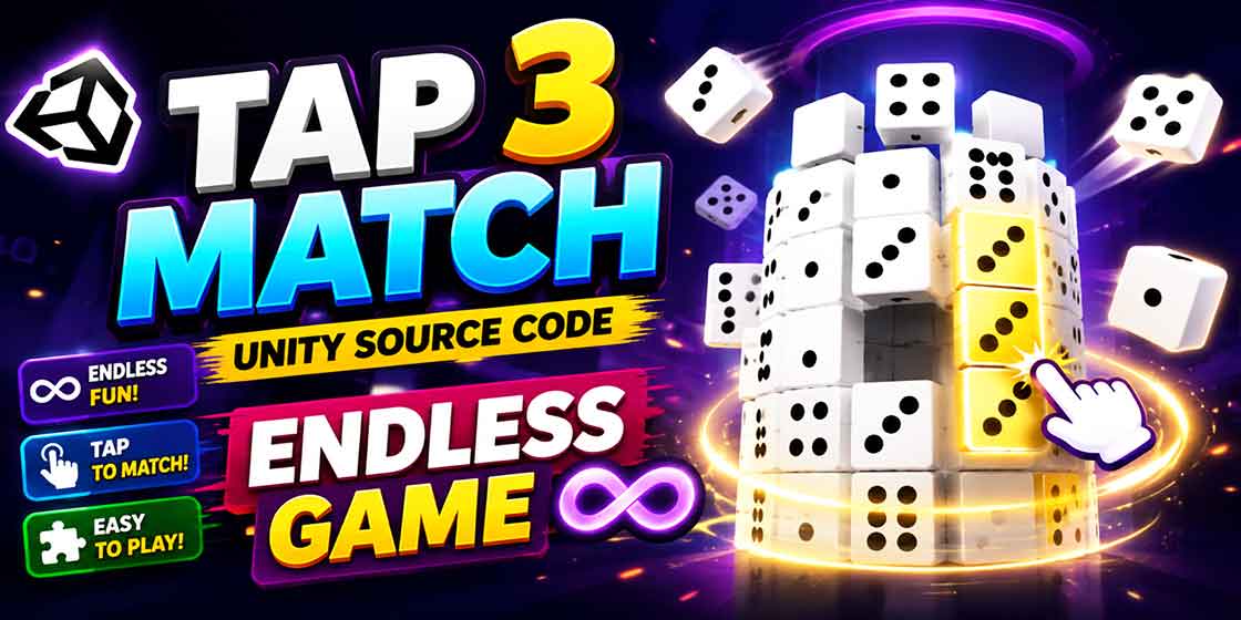 tap 3 match game unity source code