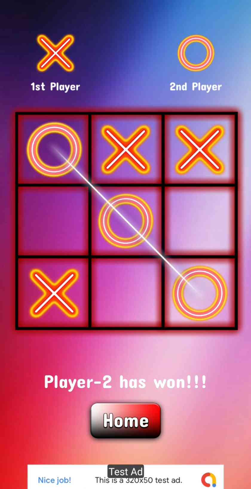 tic tac toe unity project